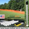 4' Pocket Safety Fence Kit with Posts(150', Orange) view 3