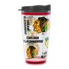 Rico Industries NHL Hockey Chicago Blackhawks Mayhem Double Wall 16oz Tritan Tumbler view 1