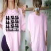 Be Mine Shirt Cute Valentine's Day Shirt Cute Couple Outfits Retro Be Mine T-Shirt Soft Pink #00251_80 view 2