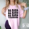 Be Mine Shirt Cute Valentine's Day Shirt Cute Couple Outfits Retro Be Mine T-Shirt Soft Pink #00251_80 view 3