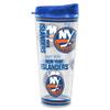 Rico Industries NHL Hockey New York Islanders Mayhem Double Wall 20oz Tritan Tumbler view 1