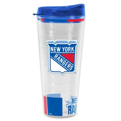 Rico Industries NHL Hockey New York Rangers Classic Double Wall 20oz Tritan Tumbler
