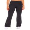 Balance Collection Womens Jia High Rise Side Slit Bootcut Pant, Black view 1