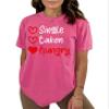 Single Taken Hungry Shirt Awareness Day Funny Valentines Day Shirts Cute Valentine's Days #00218_82 view 1