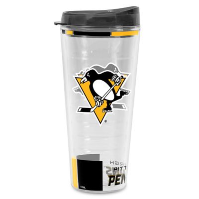 Rico Industries NHL Hockey Pittsburgh Penguins Classic Double Wall 20oz Tritan Tumbler