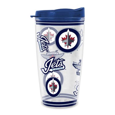 Rico Industries NHL Hockey Winnipeg Jets Mayhem Double Wall 16oz Tritan Tumbler