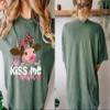 Shut Up and Kiss Me Heifer Shirt Valentine's Day Shirts Cute Valentines Day Gift Funny Kissing Cow Shirt #00257_16 view 2