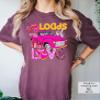 Loads of Love Shirt Valentine's Day Shirts Valentine Truck T-Shirt #00256_21 view 3