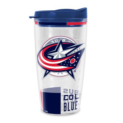 Rico Industries NHL Hockey Columbus Blue Jackets Classic Double Wall 16oz Tritan Tumbler