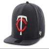 47 MLB Sure Shot Captain Hat Adjustable Structured 6-Panel Snapback Hat Cap, Adult One Size Fits All (One Size, Minnesota Twins) view 2