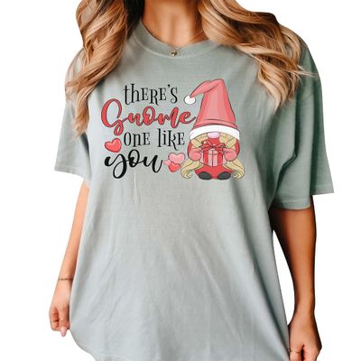 There's Gnome One Like You Shirt Valentine's Day Shirts Cute Valentines Day Outfits #00253_1
