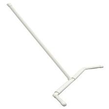 Standard Golf Range Ball Pusher | Efficient Cleanup for Practice Areas | Wide Head & Durable PVC Design