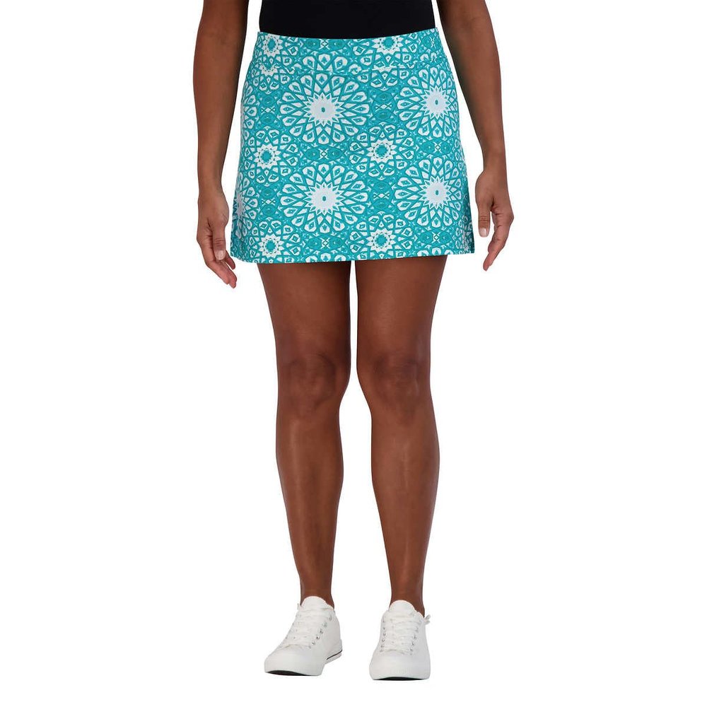 Colorado Tranquility Clothing Women Skort (Large, Kaleidoscope Teal)