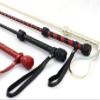 Genuine Leather Handcrafted Riding Crop - 20" or 29" Riding Accessory - Premium and Gentle Crops for Horses (Black, 29 Inches) view 2
