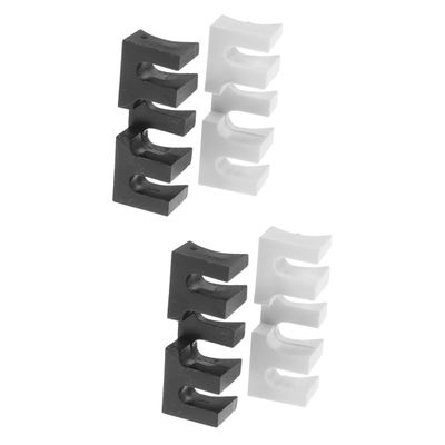 Sosoport 4pcs Badminton Racket Stringing Load Spreader Tool Kit for Rackets Stringing Machine Adapters Thread Load Reducers
