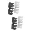 Sosoport 4pcs Badminton Racket Stringing Load Spreader Tool Kit for Rackets Stringing Machine Adapters Thread Load Reducers view 1