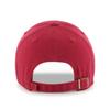 47 Arkansas Razorbacks Red Clean Up Adjustable Cap - NCAA Relaxed Fit Baseball Dad Hat view 2