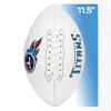 Franklin Sports NFL Tennesseee Titans Autograph Football - Official Size White Panel Souvenir Football for Autographs + Signatures - NFL Team Fan Shop Memorabilia Ball for Display view 2