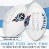 Franklin Sports NFL Tennesseee Titans Autograph Football - Official Size White Panel Souvenir Football for Autographs + Signatures - NFL Team Fan Shop Memorabilia Ball for Display view 3