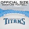 Franklin Sports NFL Tennesseee Titans Autograph Football - Official Size White Panel Souvenir Football for Autographs + Signatures - NFL Team Fan Shop Memorabilia Ball for Display view 4