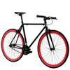 Golden Cycles Fixed Gear Single Speed Bike - Perfect Urban Commuter Bicycle with Front and Rear Brakes - Ideal for Teens and Adults - The Bike Comes in Different Sizes (41cm, Viper) view 1