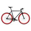 Golden Cycles Fixed Gear Single Speed Bike - Perfect Urban Commuter Bicycle with Front and Rear Brakes - Ideal for Teens and Adults - The Bike Comes in Different Sizes (41cm, Viper) view 2