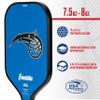 Franklin Sports NBA Orlando Magic Pickleball Paddle - Official NBA Team Rackets - USAP (USAPA) Approved Premium Quality Pickleball Paddles - Authentic Team Logos + Colors view 3