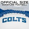 Franklin Sports NFL Indianapolis Colts Autograph Football - Official Size White Panel Souvenir Football for Autographs + Signatures - NFL Team Fan Shop Memorabilia Ball for Display view 4