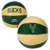 Franklin Sports NBA Milwaukee Bucks Toy Basketballs - 2 Pack of Kids Soft Mini Basketballs for Over the Door + Indoor Hoops - NBA Fan Shop Kids Soft Toy Balls - (2) Mini Balls Included view 1
