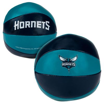 Franklin Sports NBA Charlotte Hornets Toy Basketballs - 2 Pack of Kids Soft Mini Basketballs for Over the Door + Indoor Hoops - NBA Fan Shop Kids Soft Toy Balls - (2) Mini Balls Included