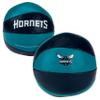 Franklin Sports NBA Charlotte Hornets Toy Basketballs - 2 Pack of Kids Soft Mini Basketballs for Over the Door + Indoor Hoops - NBA Fan Shop Kids Soft Toy Balls - (2) Mini Balls Included view 1