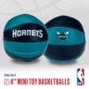 Franklin Sports NBA Charlotte Hornets Toy Basketballs - 2 Pack of Kids Soft Mini Basketballs for Over the Door + Indoor Hoops - NBA Fan Shop Kids Soft Toy Balls - (2) Mini Balls Included view 2