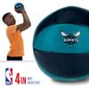 Franklin Sports NBA Charlotte Hornets Toy Basketballs - 2 Pack of Kids Soft Mini Basketballs for Over the Door + Indoor Hoops - NBA Fan Shop Kids Soft Toy Balls - (2) Mini Balls Included view 3