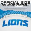 Franklin Sports NFL Detroit Lions Autograph Football - Official Size White Panel Souvenir Football for Autographs + Signatures - NFL Team Fan Shop Memorabilia Ball for Display view 4
