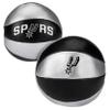 Franklin Sports NBA San Antonio Spurs Toy Basketballs - 2 Pack of Kids Soft Mini Basketballs for Over The Door + Indoor Hoops - NBA Fan Shop Kids Soft Toy Balls - (2) Mini Balls Included view 1