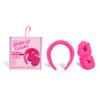 Drip Eraser by The Original Makeup Eraser, Absorbent Headband and Wristbands Collect Water During Face Washing, 3 Piece Spa Set, One Size Fits Most, Original Pink view 1