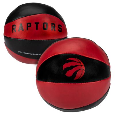 Franklin Sports NBA Toronto Raptors Toy Basketballs - 2 Pack of Kids Soft Mini Basketballs for Over the Door + Indoor Hoops - NBA Fan Shop Kids Soft Toy Balls - (2) Mini Balls Included