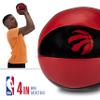 Franklin Sports NBA Toronto Raptors Toy Basketballs - 2 Pack of Kids Soft Mini Basketballs for Over the Door + Indoor Hoops - NBA Fan Shop Kids Soft Toy Balls - (2) Mini Balls Included view 3