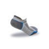 Fish Monkey SM200 Lightweight Tab - No Show Moisture Wicking - Ventilated Merino Wool Arch Compression Cushioned Heel for Men and Women (Light Grey - XLarge) view 4