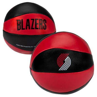 Franklin Sports NBA Portland Trail Blazers Toy Basketballs - 2 Pack of Kids Soft Mini Basketballs for Over the Door + Indoor Hoops - NBA Fan Shop Kids Soft Toy Balls - (2) Mini Balls Included