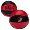 Franklin Sports NBA Portland Trail Blazers Toy Basketballs - 2 Pack of Kids Soft Mini Basketballs for Over the Door + Indoor Hoops - NBA Fan Shop Kids Soft Toy Balls - (2) Mini Balls Included