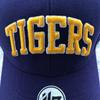 47 LSU Tigers Purple Lone Script MVP Adjustable Cap - NCAA, Adjustable Structured Baseball Hat view 3