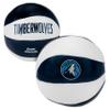 Franklin Sports NBA Minnesota Timberwolves Toy Basketballs - 2 Pack of Kids Soft Mini Basketballs for Over the Door + Indoor Hoops - NBA Fan Shop Kids Soft Toy Balls - (2) Mini Balls Included view 1