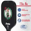 Franklin Sports NBA Boston Celtics Pickleball Paddle - Official NBA Team Rackets - USAP (USAPA) Approved Premium Quality Pickleball Paddles - Authentic Team Logos + Colors view 3