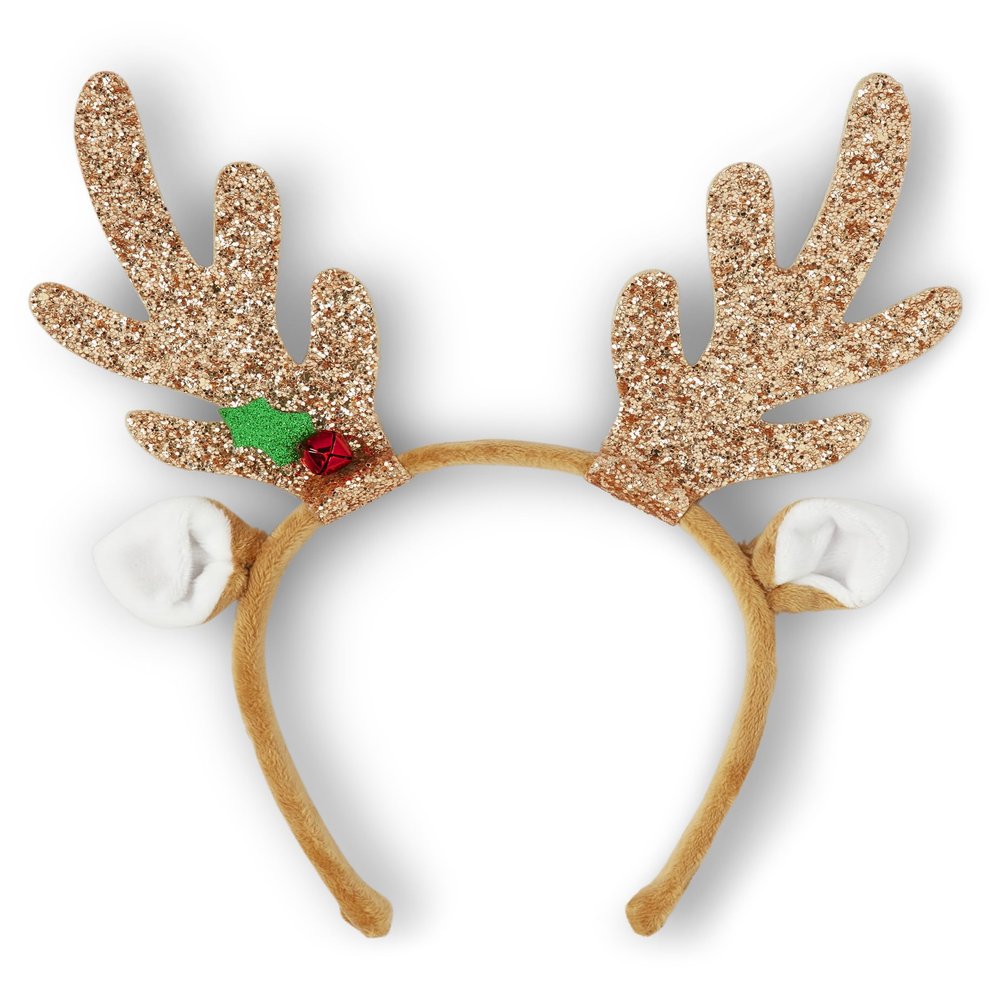 The Children's Place,Christmas Hair Accessories, Headband, Clips and Bow,MULTI CLR,NO SIZE