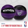 Franklin Sports NBA Sacramento Kings Toy Basketballs - 2 Pack of Kids Soft Mini Basketballs for Over the Door + Indoor Hoops - NBA Fan Shop Kids Soft Toy Balls - (2) Mini Balls Included view 2