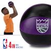 Franklin Sports NBA Sacramento Kings Toy Basketballs - 2 Pack of Kids Soft Mini Basketballs for Over the Door + Indoor Hoops - NBA Fan Shop Kids Soft Toy Balls - (2) Mini Balls Included view 3