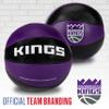 Franklin Sports NBA Sacramento Kings Toy Basketballs - 2 Pack of Kids Soft Mini Basketballs for Over the Door + Indoor Hoops - NBA Fan Shop Kids Soft Toy Balls - (2) Mini Balls Included view 4
