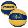 Franklin Sports NBA Golden State Warriors Toy Basketballs - 2 Pack of Kids Soft Mini Basketballs for Over the Door + Indoor Hoops - NBA Fan Shop Kids Soft Toy Balls - (2) Mini Balls Included view 1