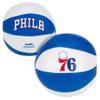 Franklin Sports NBA Philadelphia 76ers Toy Basketballs - 2 Pack of Kids Soft Mini Basketballs for Over the Door + Indoor Hoops - NBA Fan Shop Kids Soft Toy Balls - (2) Mini Balls Included view 1